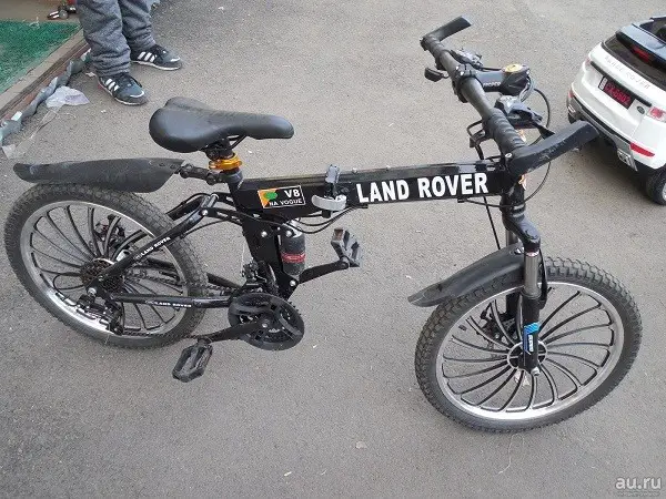Land Rover bicicleta para crianças