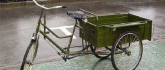 Bicicleta de carga - características e tipos