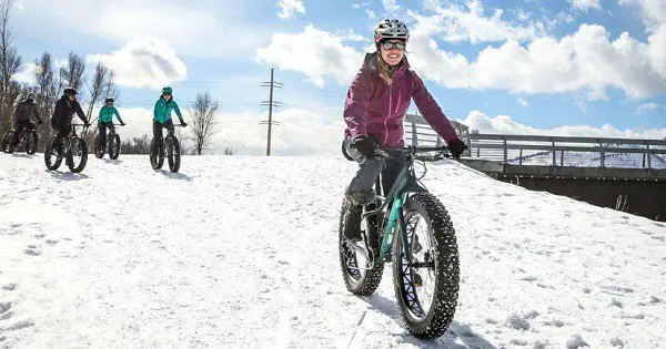 a melhor bicicleta de Inverno