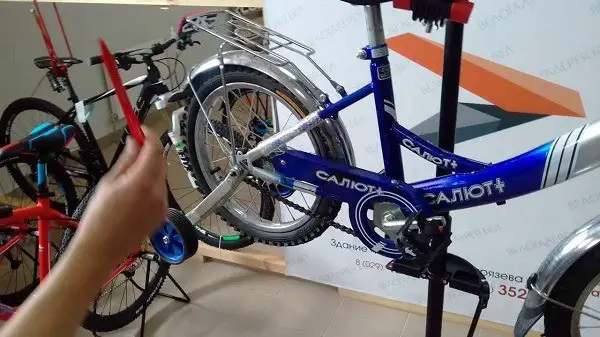 manutenção da bicicleta Salut
