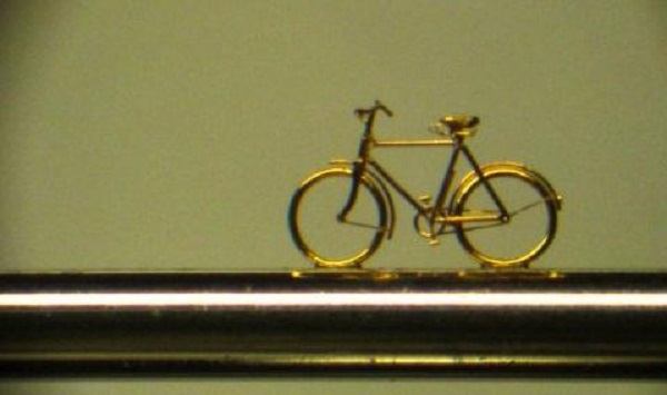 a bicicleta mais pequena do mundo