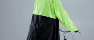 Mackintosh para ciclistas - para que precisa dele, tipos de protecção contra a chuva