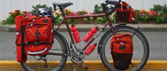 Bicicleta de turismo: requisitos, como escolher