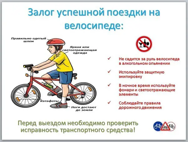 proibições para ciclistas